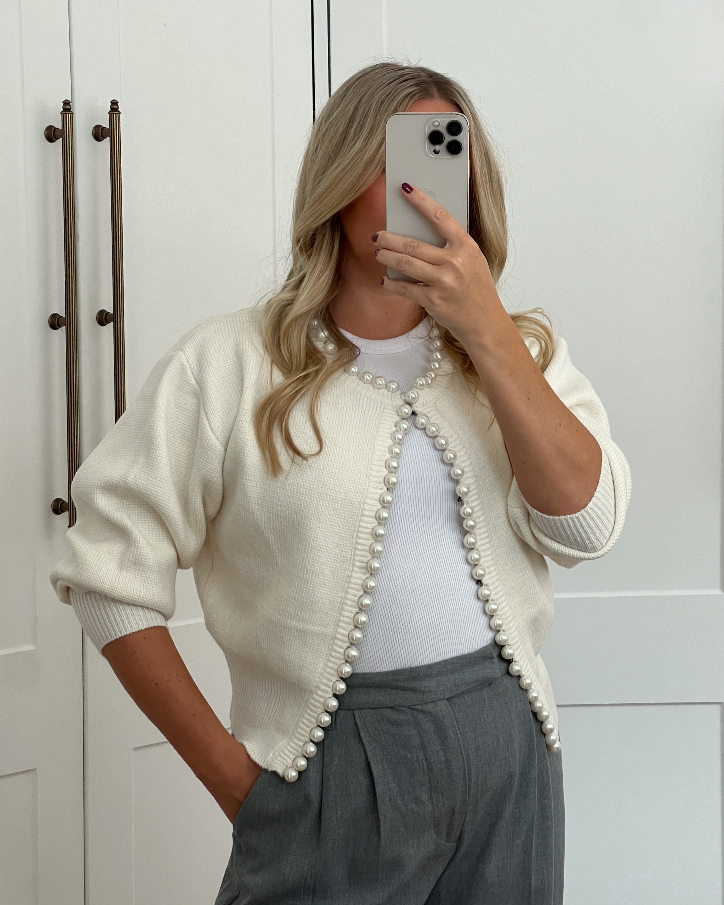 Pearl sale Cardigan